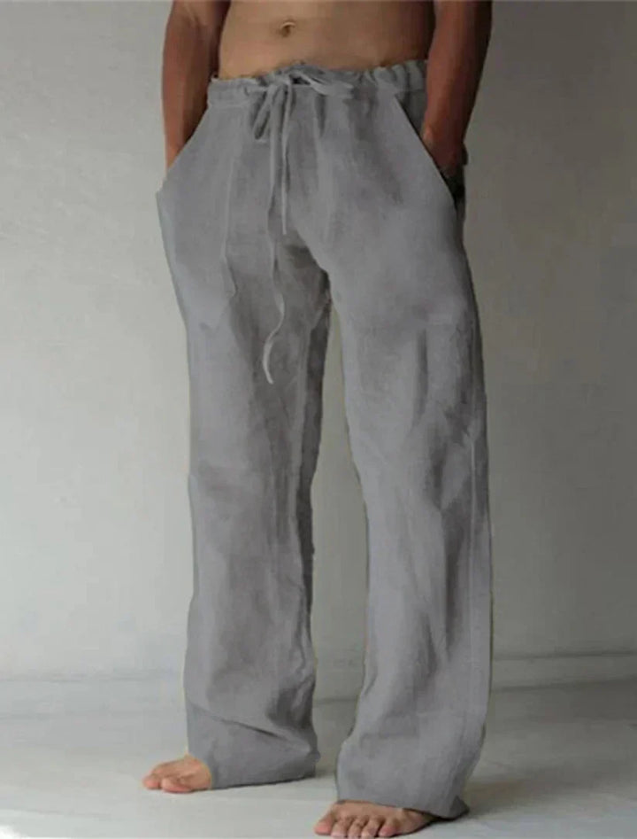 Cole Wide Leg Linen Look Pants