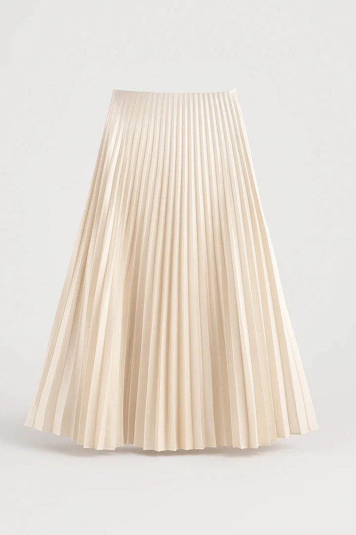 Ella Pleated Midi Skirt