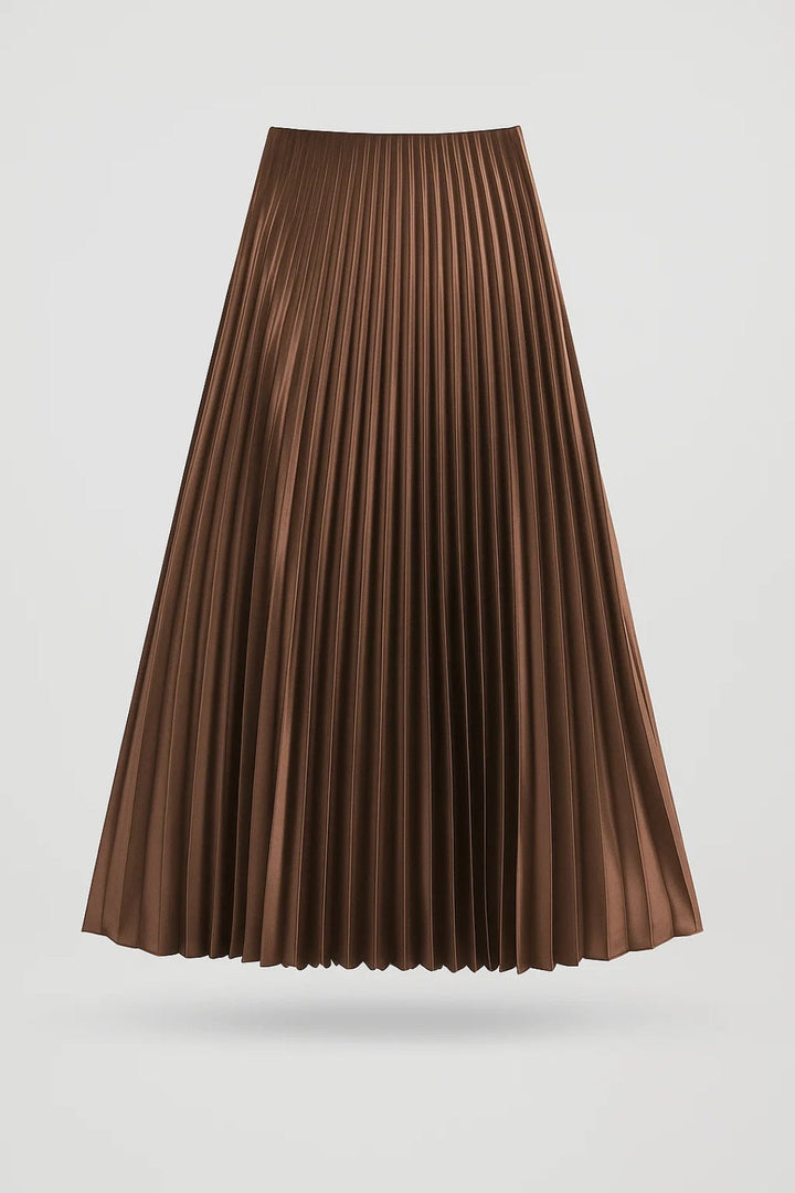 Ella Pleated Midi Skirt