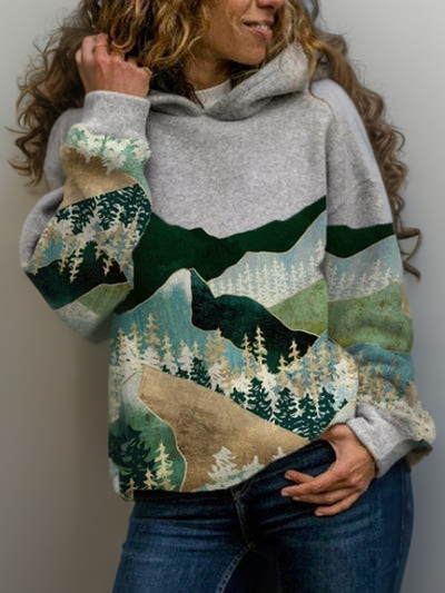 Remi | Mountain Escape Graphic Hoodie