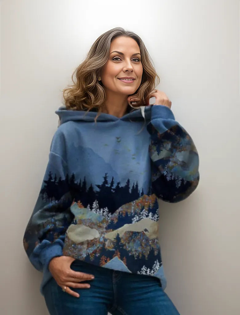 Remi | Mountain Escape Graphic Hoodie