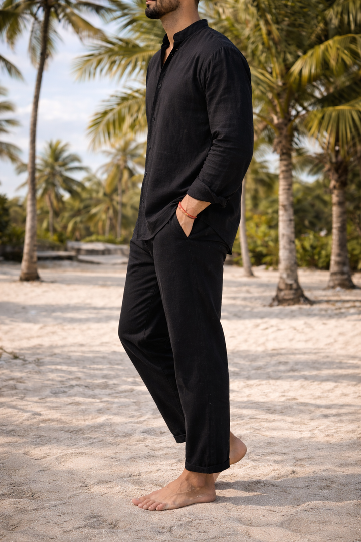 Carter | Linen Shirt and Pants Set