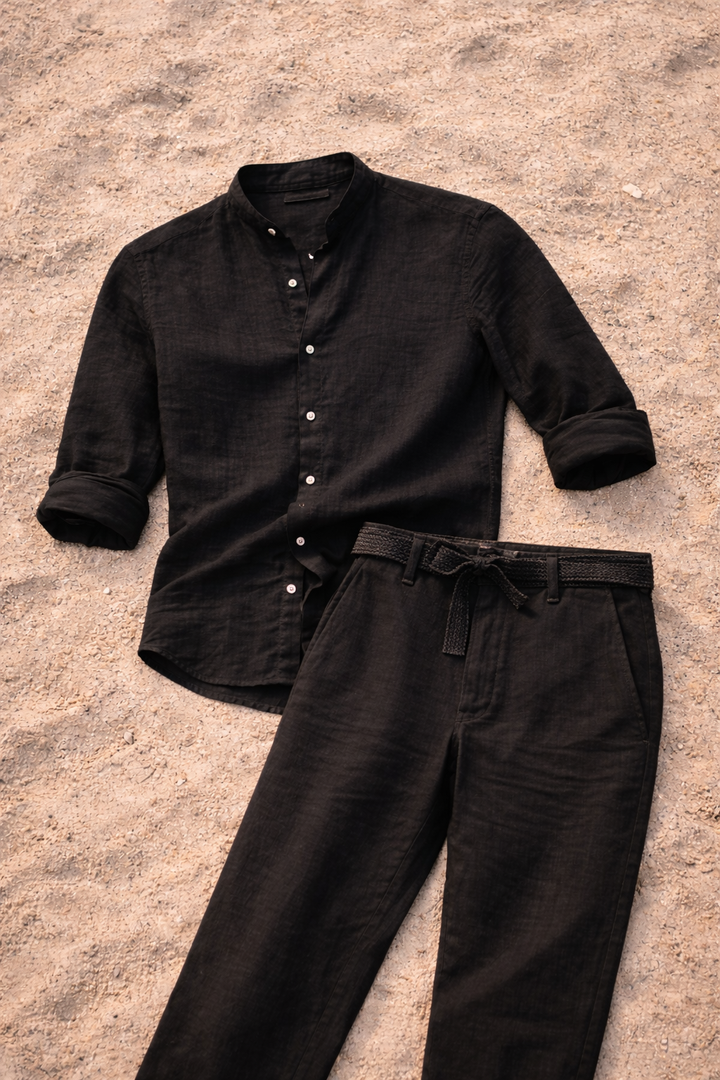 Carter | Linen Shirt and Pants Set