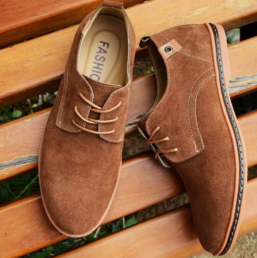 Preston | Men's Suede Derby Shoes