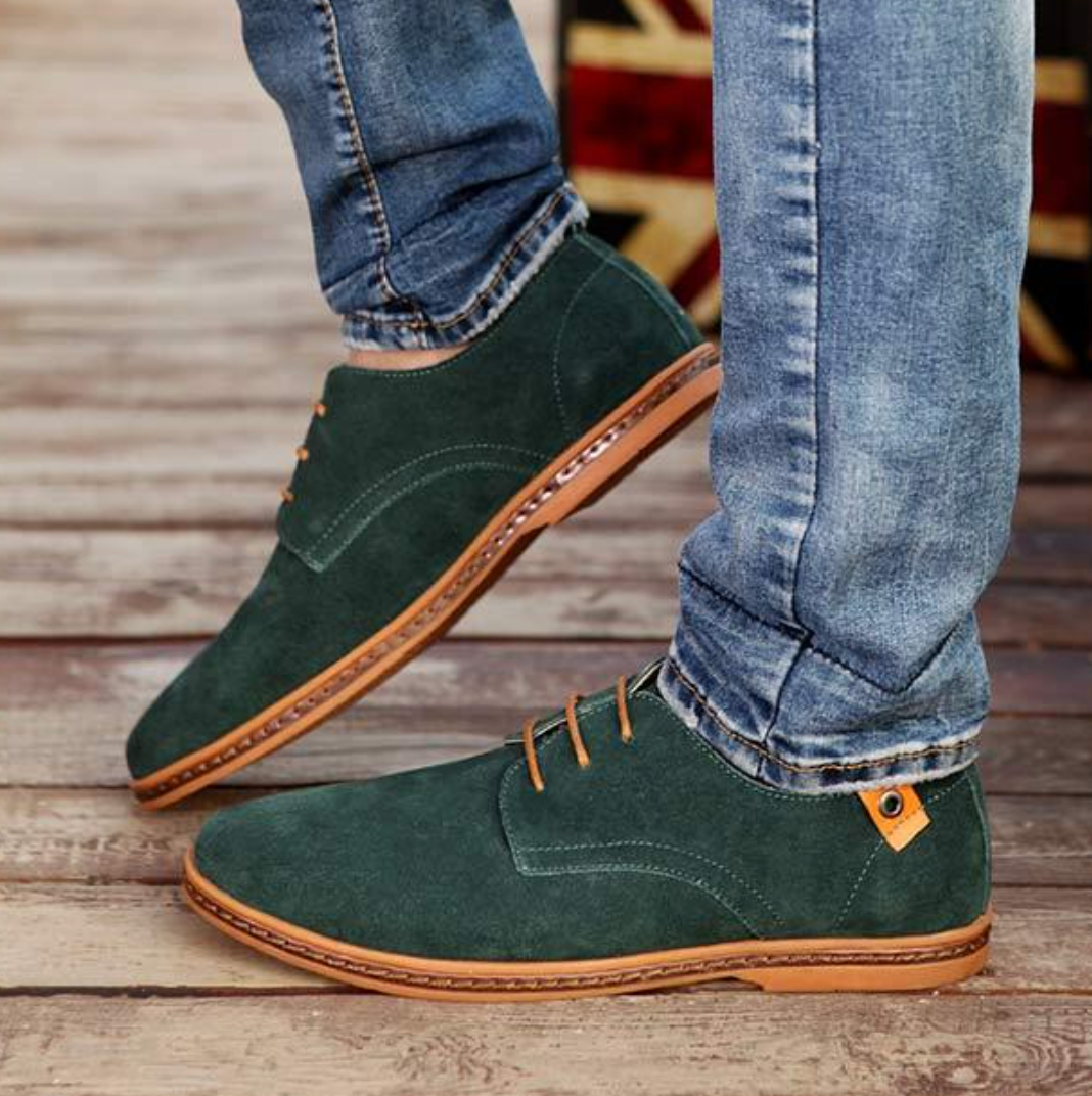 Preston | Men's Suede Derby Shoes