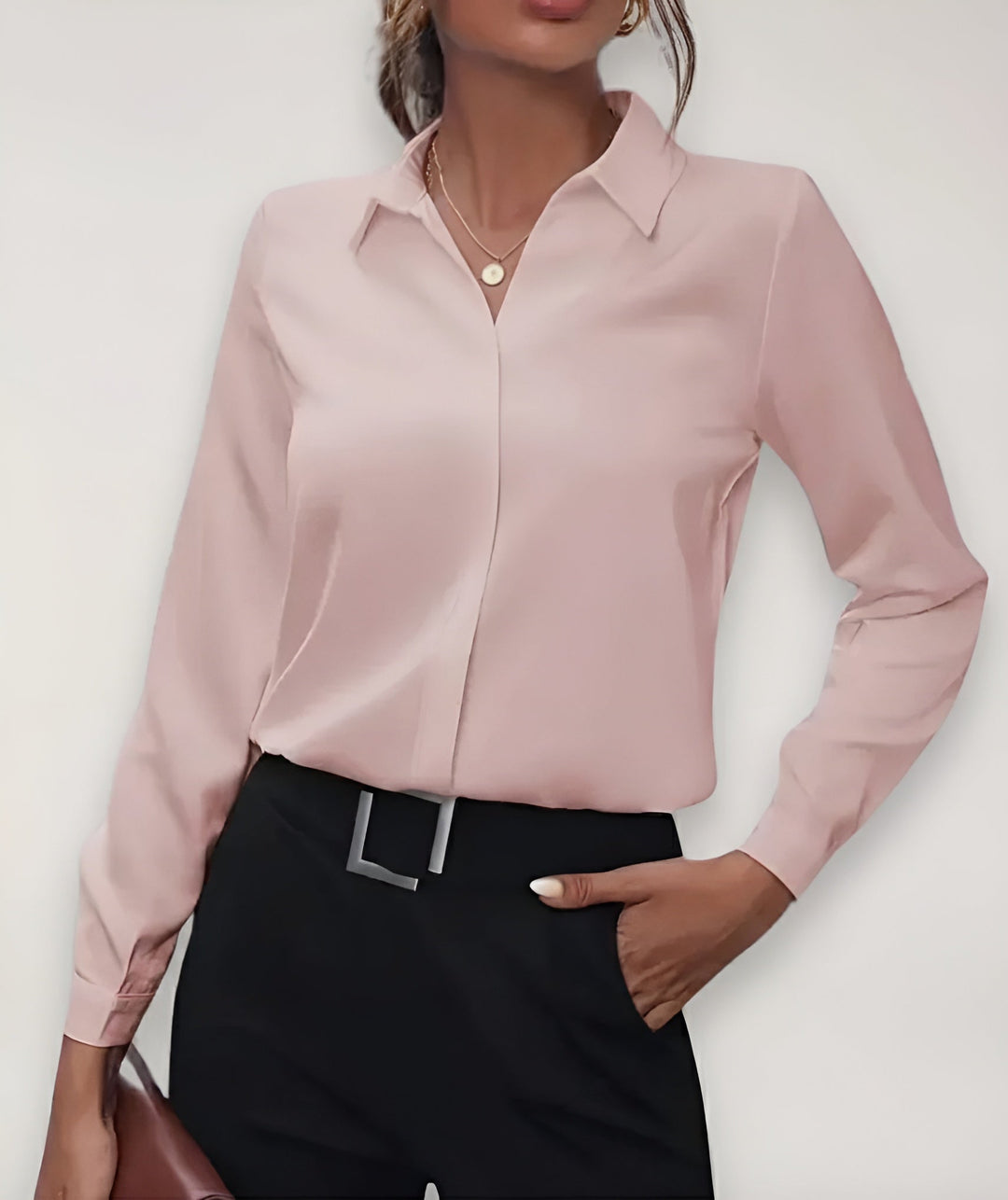 Mireille | Button-up collared blouse