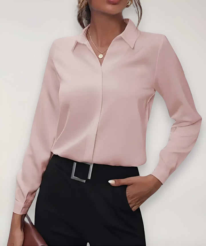 Mireille | Button-up collared blouse