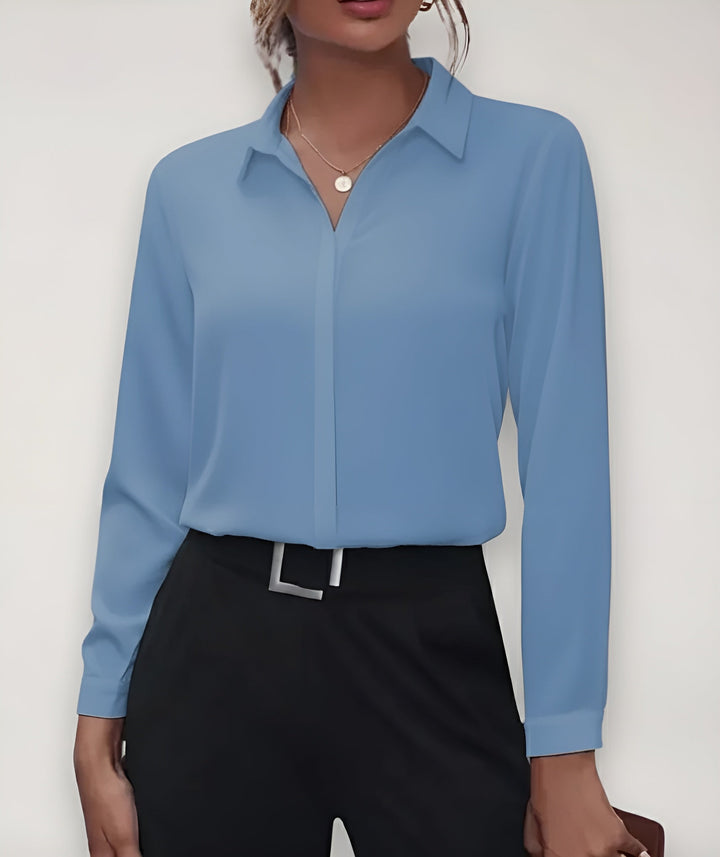 Mireille | Button-up collared blouse