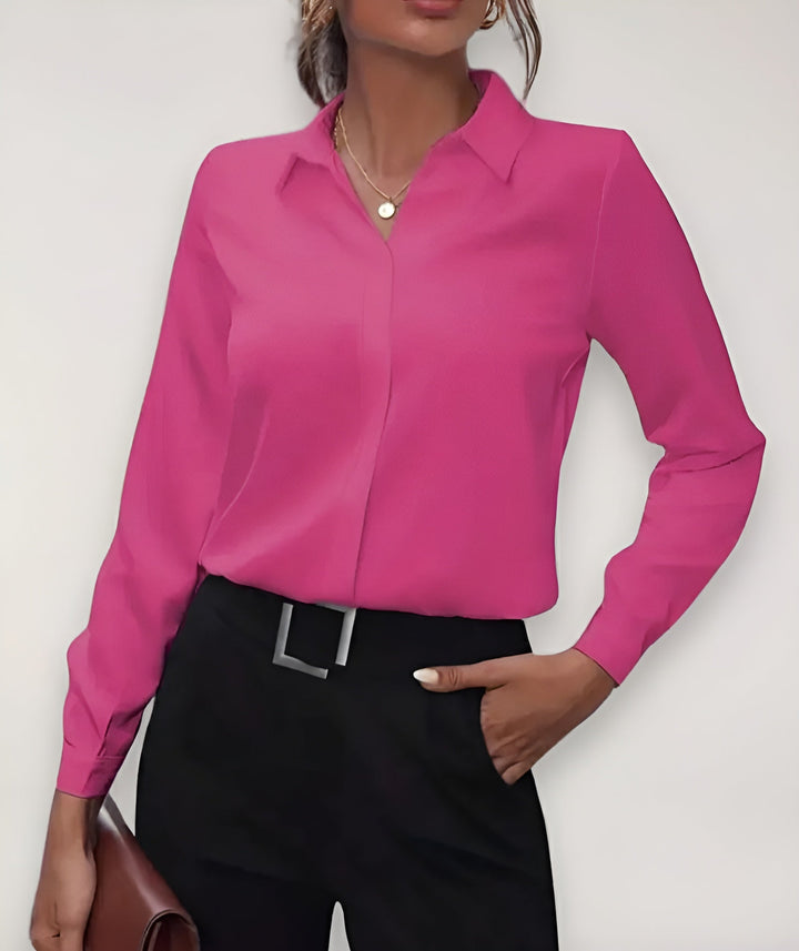 Mireille | Button-up collared blouse