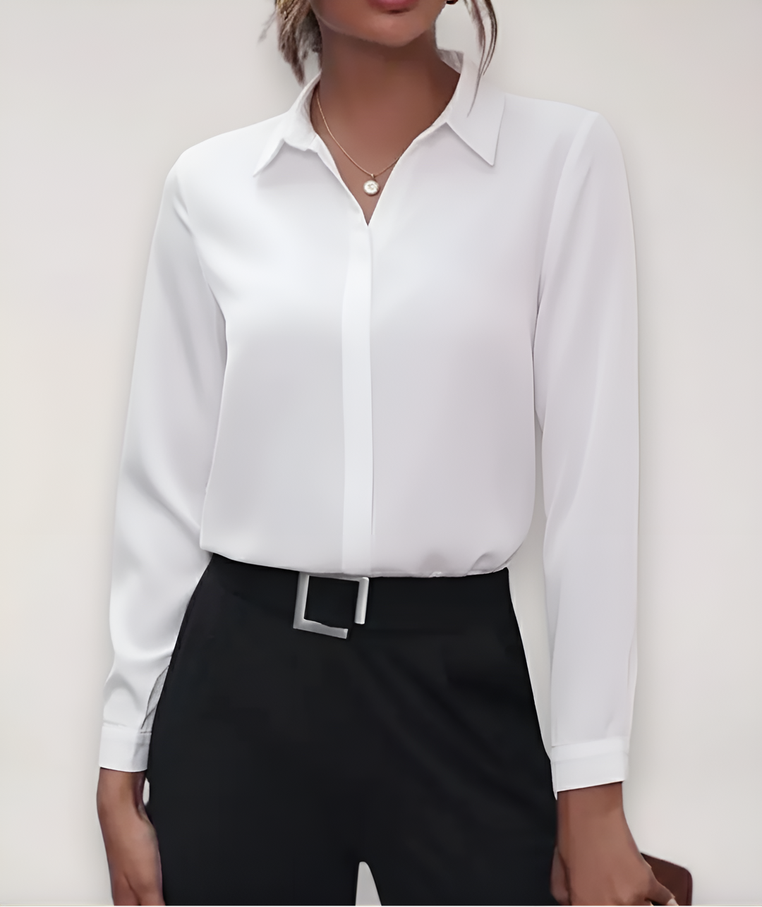 Mireille | Button-up collared blouse