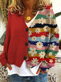 Paisley | Floral Patchwork Cozy Cardigan