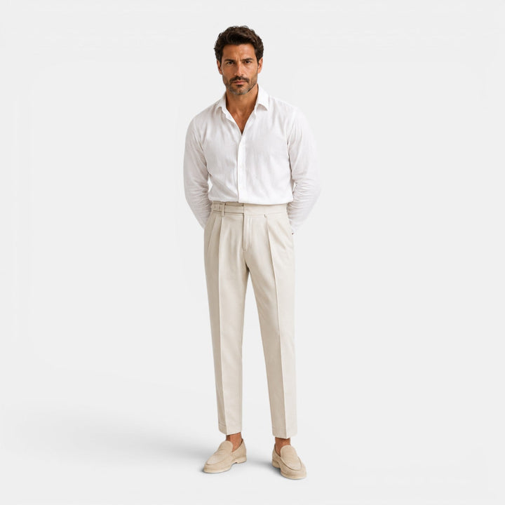 Mason | Men's Straight Leg Dress Trousers