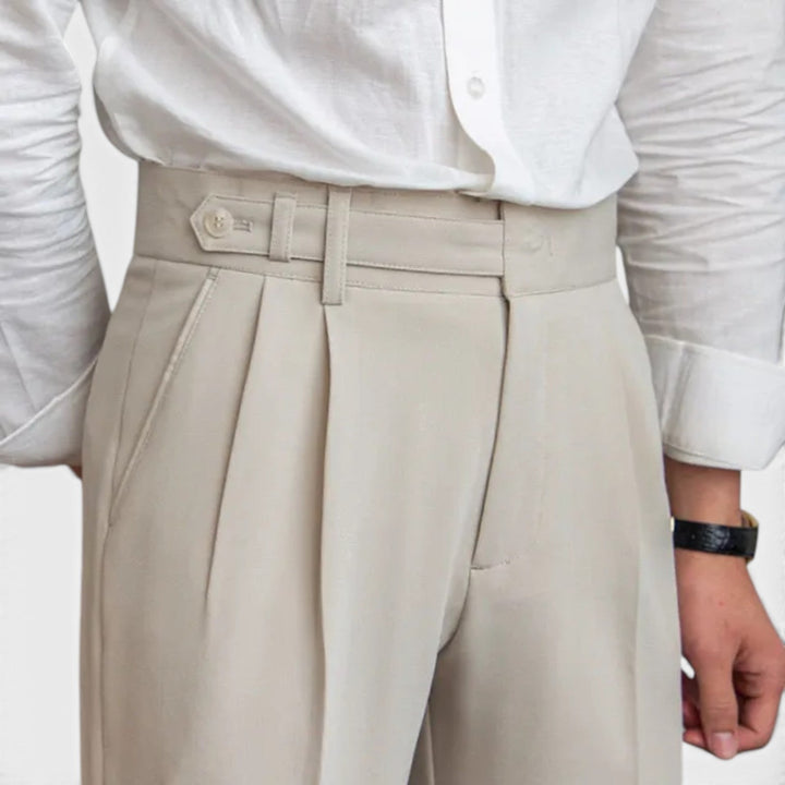 Mason | Men's Straight Leg Dress Trousers