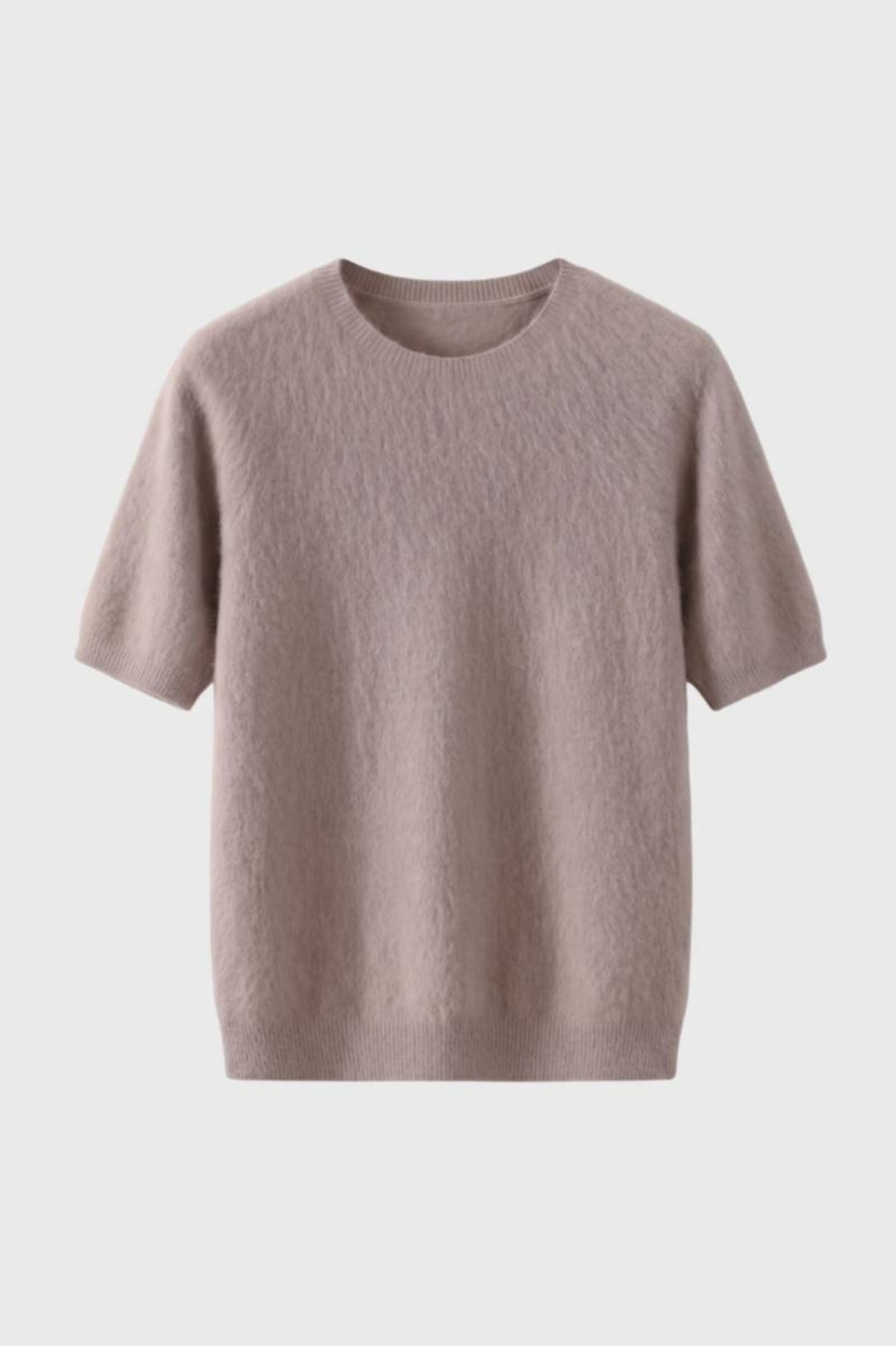 Men’s Fine Knit Crewneck Tee | Lightweight Short Sleeve | Casual Pullover Top