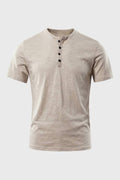 Tyler | Relaxed Henley T-Shirt
