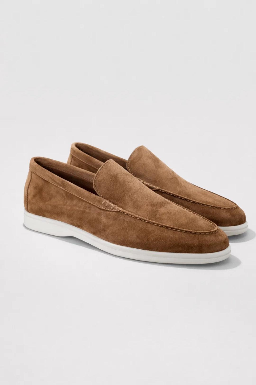 James Blue Slip-On Loafers