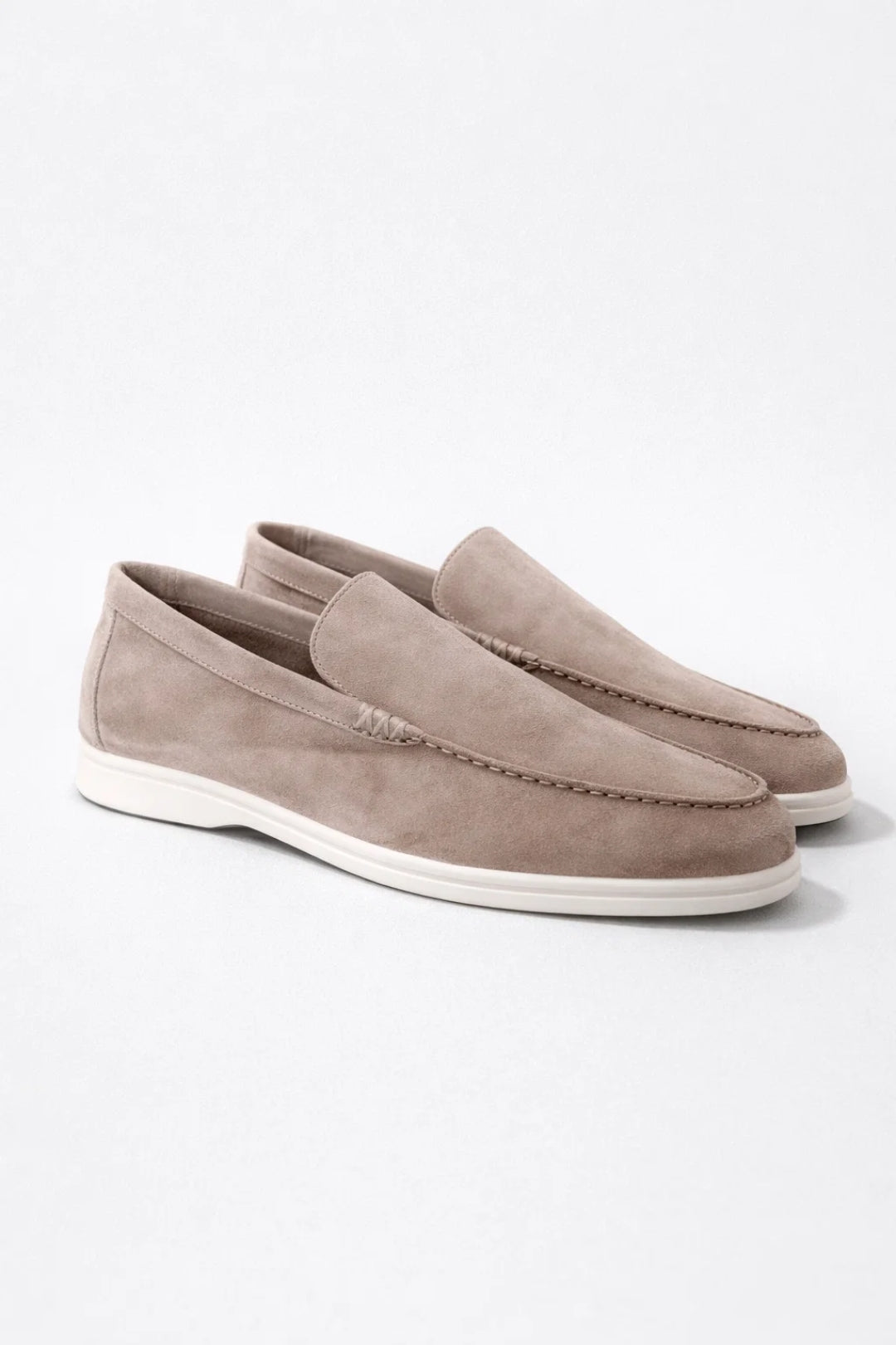 James Blue Slip-On Loafers