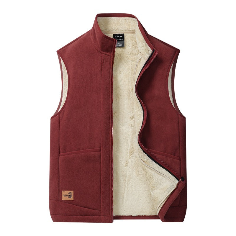 Dean | Fleece insulated vest men
