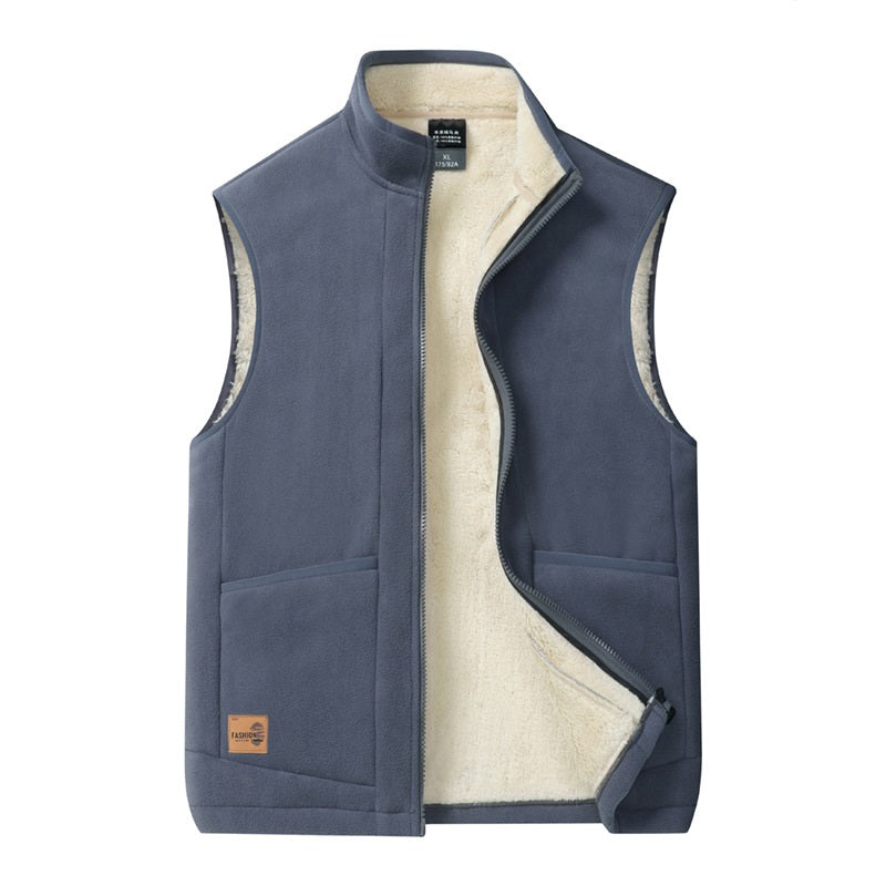 Dean | Fleece insulated vest men