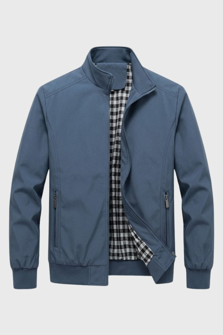 Logan | Men’s Lightweight Stand Collar Jacket