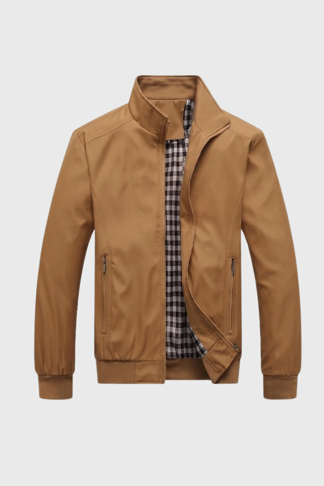 Logan | Men’s Lightweight Stand Collar Jacket