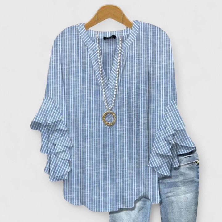 Lily | Women's Floral Boho Blouse