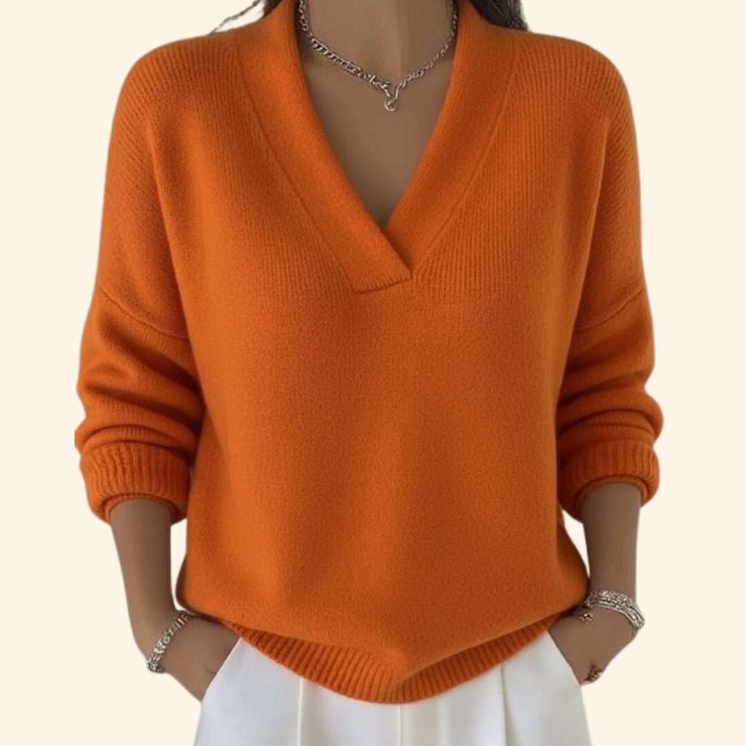 Blair | Soft V-Neck Everyday Sweater