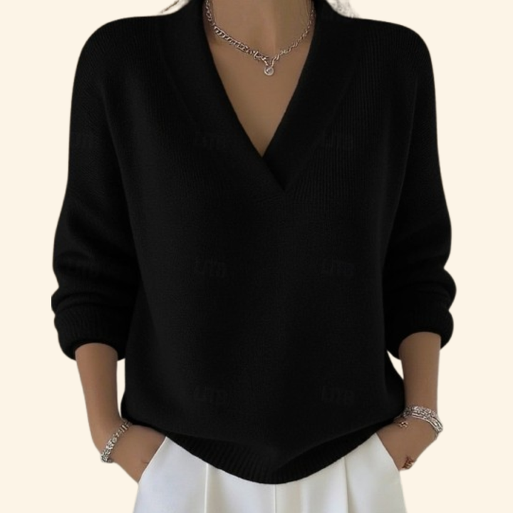 Blair | Soft V-Neck Everyday Sweater