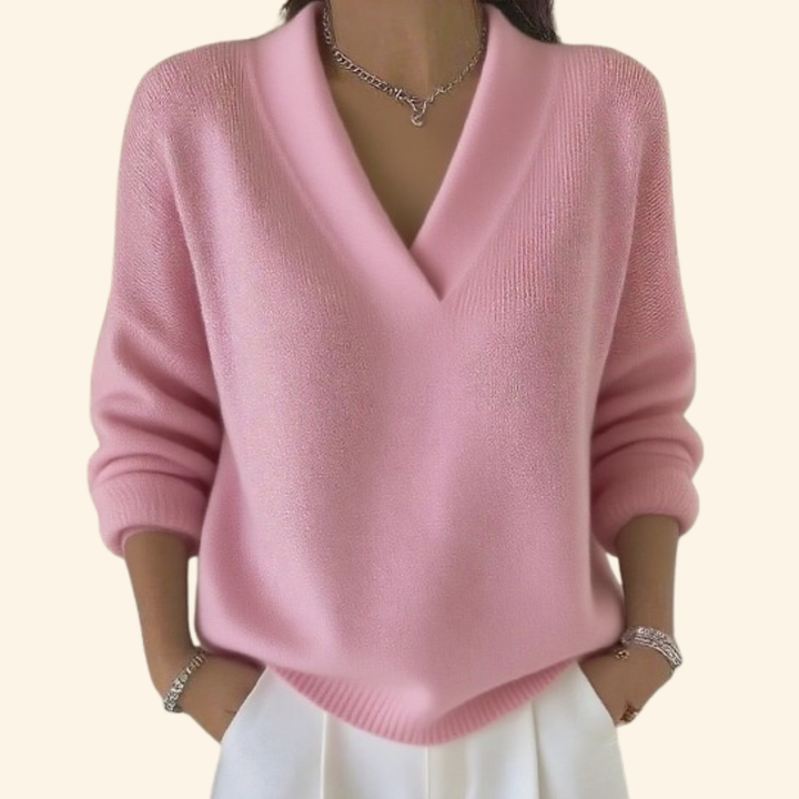 Blair | Soft V-Neck Everyday Sweater