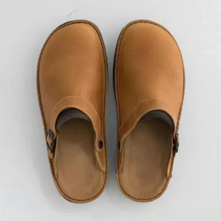 Hudson | Comfort Arch Leather Slippers