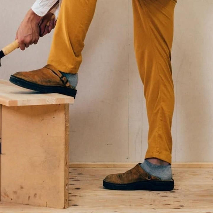 Hudson | Comfort Arch Leather Slippers