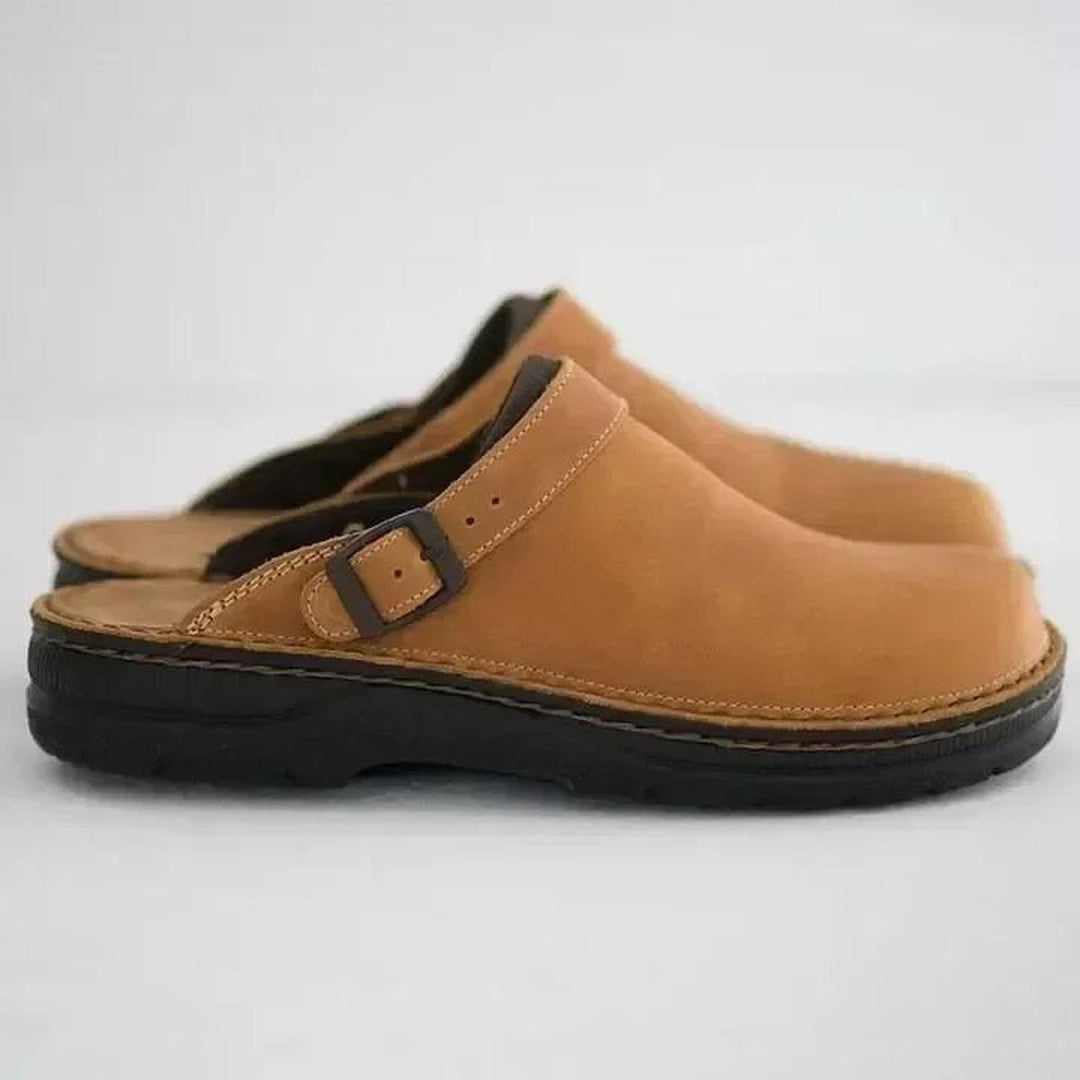Hudson | Comfort Arch Leather Slippers
