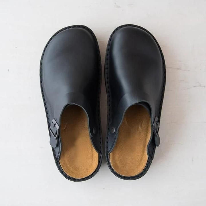 Hudson | Comfort Arch Leather Slippers