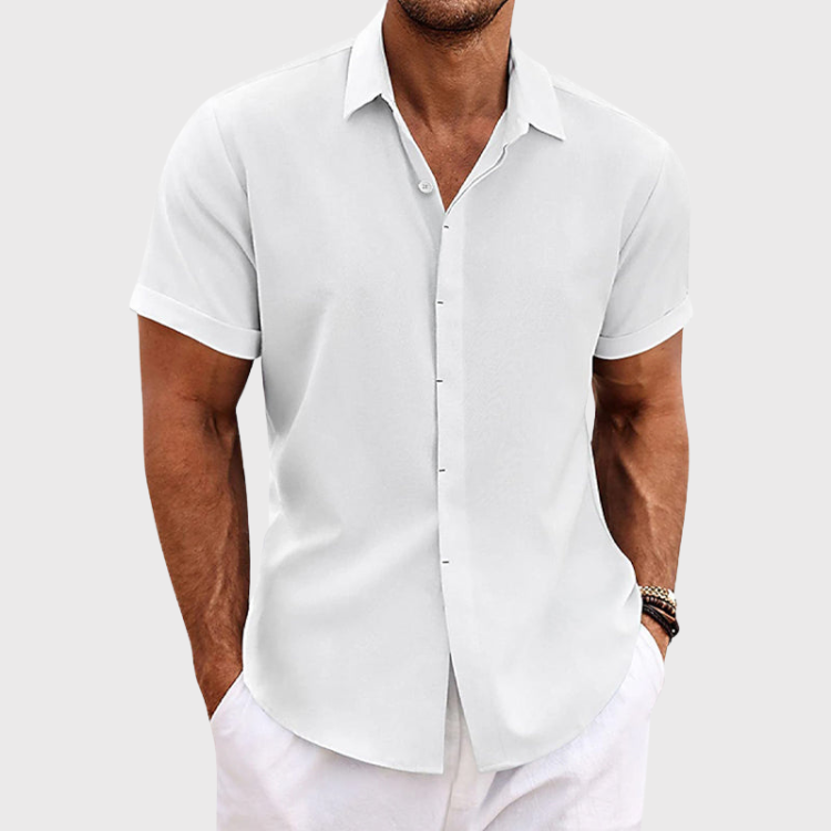 James | Men’s Short Sleeve Casual Shirt
