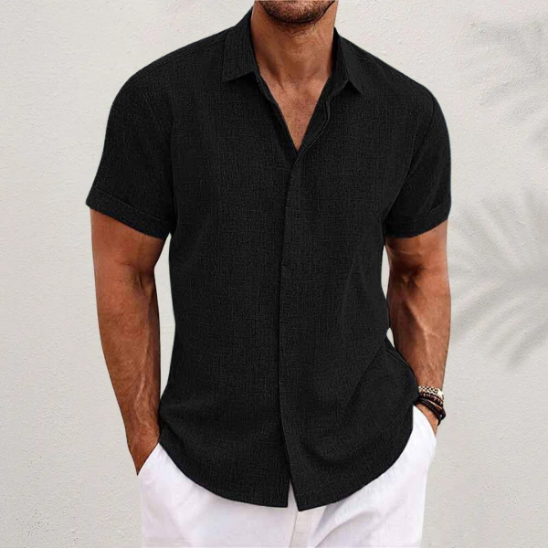 James | Men’s Short Sleeve Casual Shirt