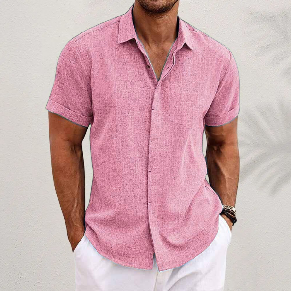 James | Men’s Short Sleeve Casual Shirt