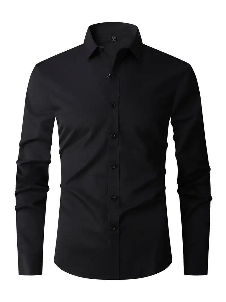 Henry | Men’s Slim Fit Long Sleeve Dress Shirt