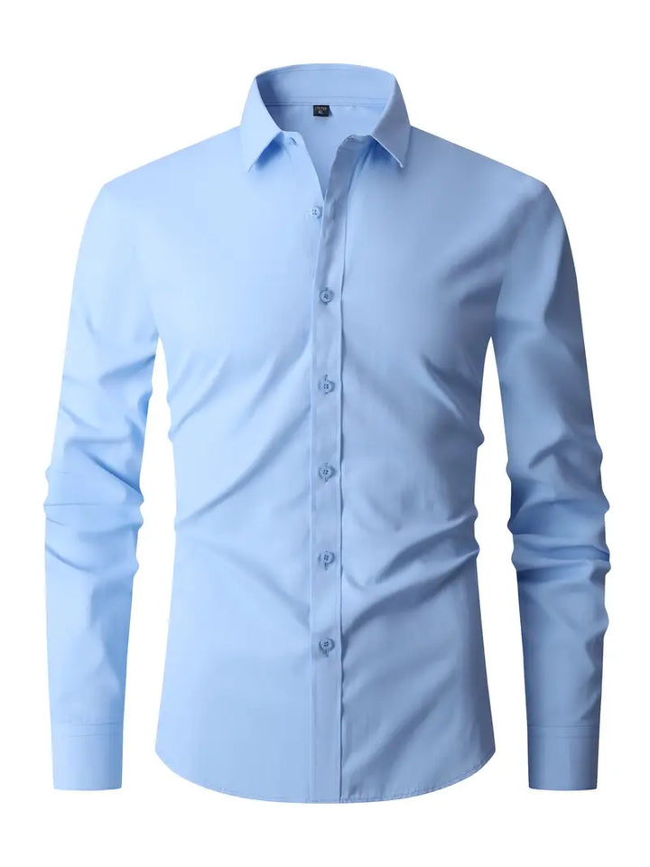 Henry | Men’s Slim Fit Long Sleeve Dress Shirt