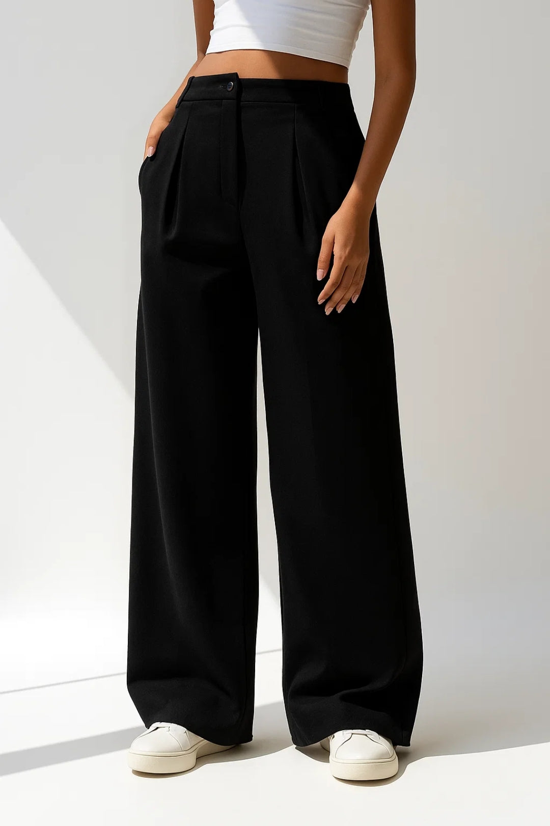 Sophie Pleated Wide Leg Pants