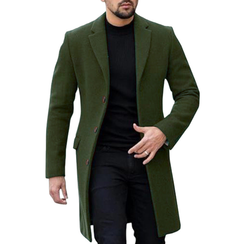 Lysander | Men's Slim Fit Overcoat