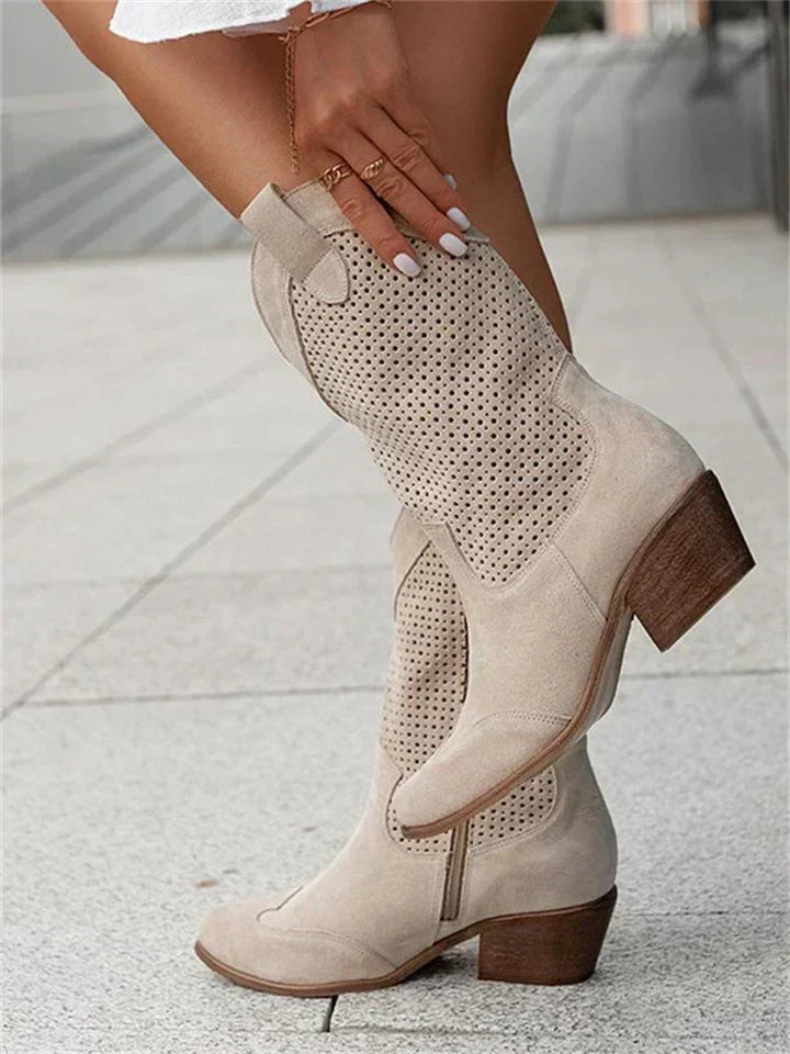 Hermione | Openwork cowboy boots