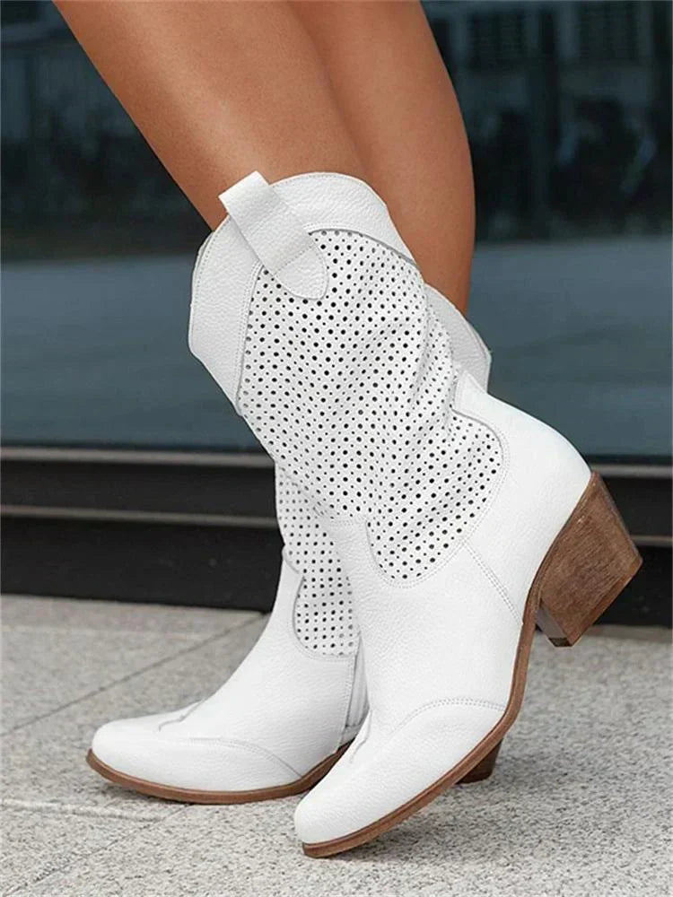 Hermione | Openwork cowboy boots