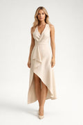 Sophia | Asymmetrical V-Neck Dress