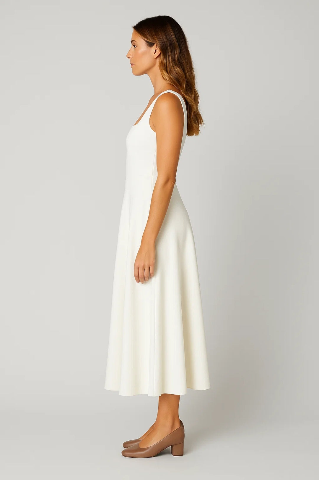 Ava Square Neck Maxi Dress