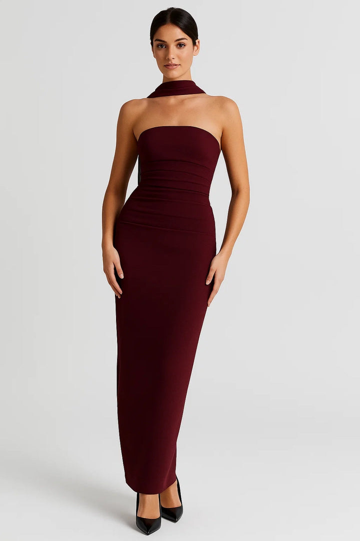 Olivia Strapless Maxi Dress