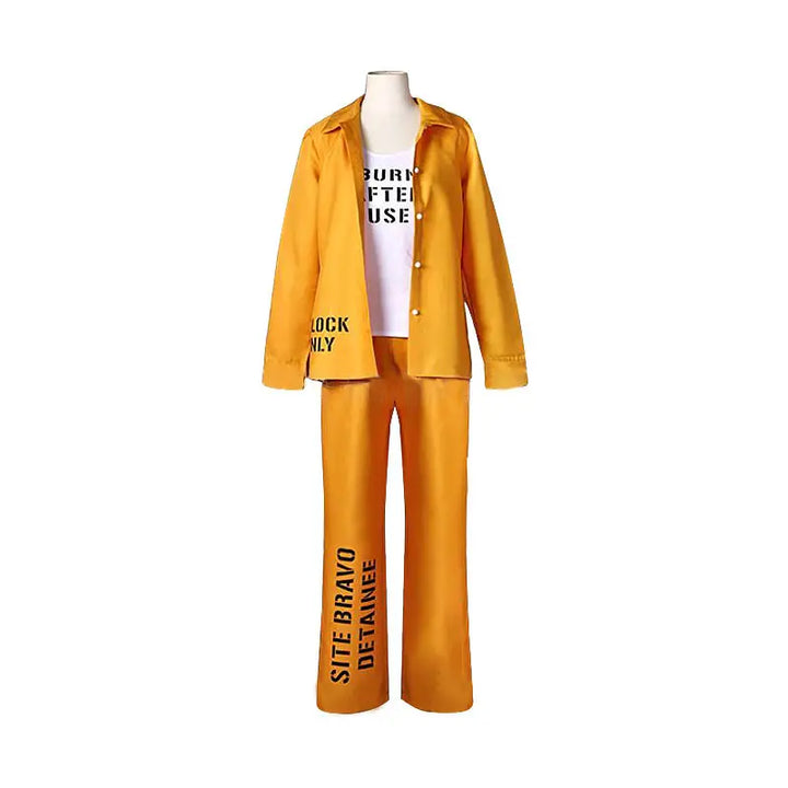 Evangeline | Women Harley Quinn prison uniform costume