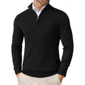Declan | Mock Neck Quarter Zip Knit Pullover