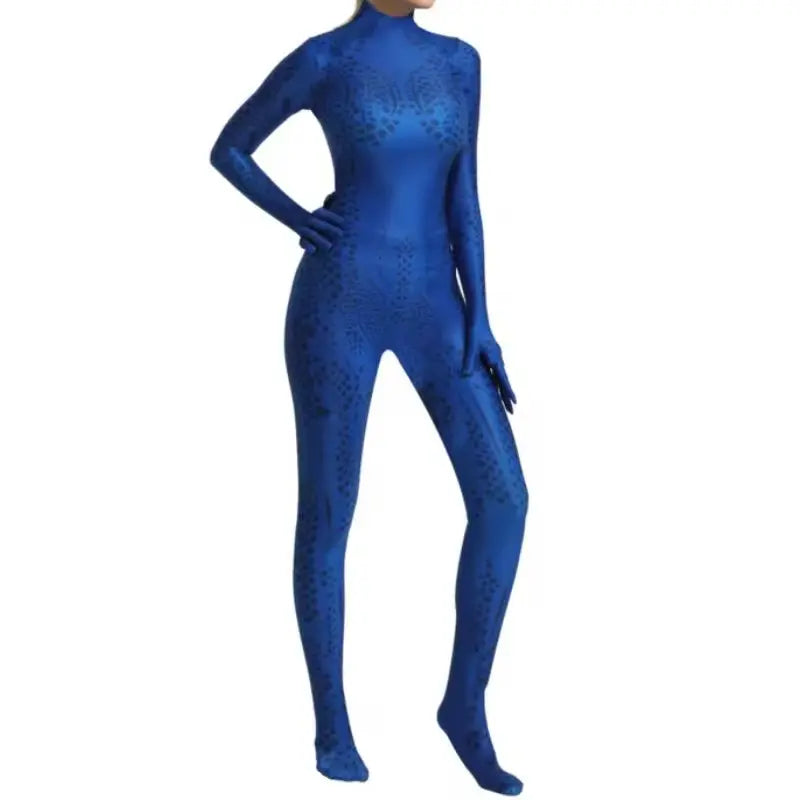 Beatrix | Women superhero printed bodysuit costume