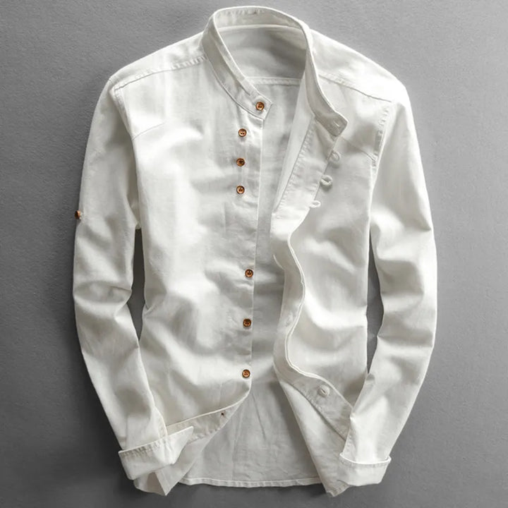 Noah | Men's Mandarin Collar Shirt