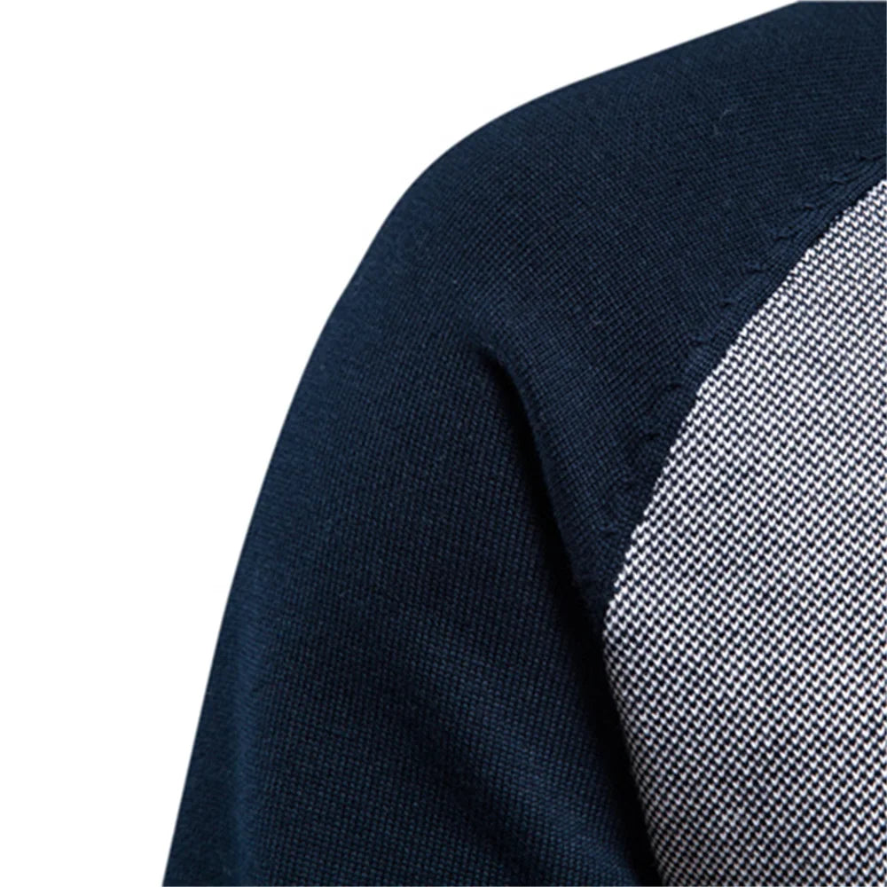 Nash | Zip hoodie contrast sleeves men